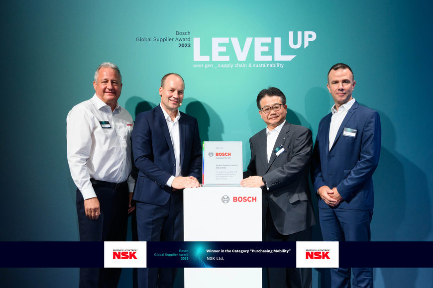 NSK, Bosch Global Tedarikçi Ödülünü Aldı